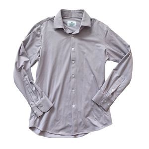 Mizzen+Main Casual Button Down Shirt - Light Purple